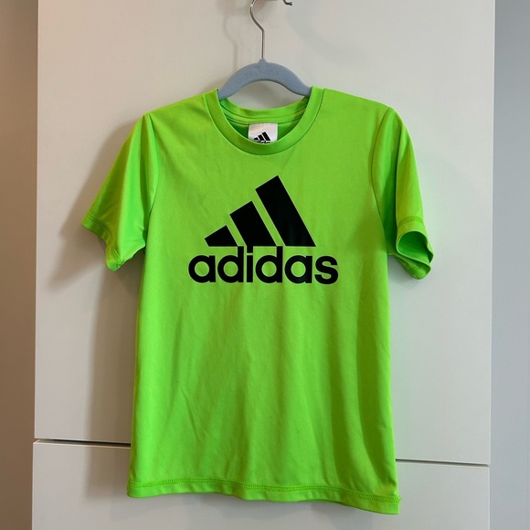 adidas Other - Adidas Kids Green Athletic T-Shirt Size 6